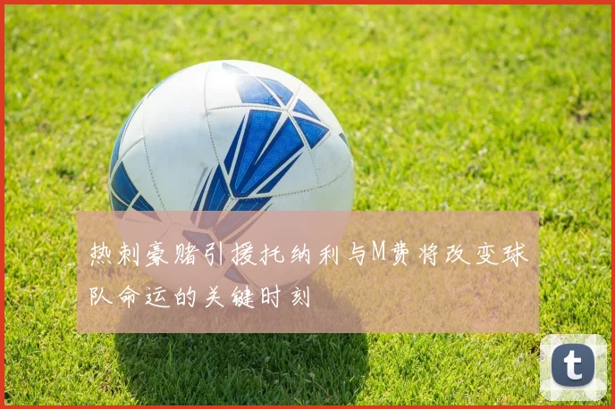 热刺豪赌引援托纳利与M费将改变球队命运的关键时刻